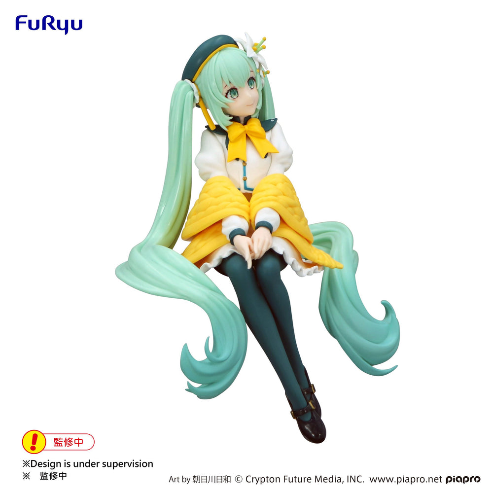 FuRyu Hatsune Miku flower fairy lily white close-up detail.