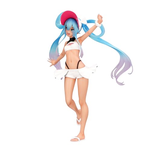 FuRyu Hatsune Miku GT Project Trio-Try-iT figure showcases detailed sculpting for shelf display