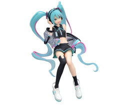 FURYU Hatsune Miku Neon Cyber glow emblem with neon accents.