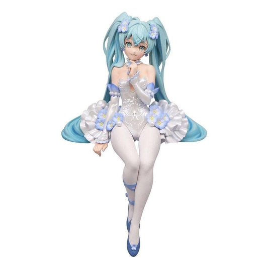 Furyu Hatsune Miku noodle stopper figure keeps ramen lids down and delights display.
