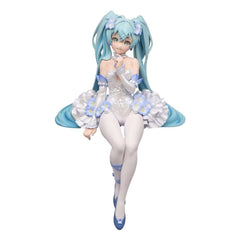 Furyu Hatsune Miku noodle stopper figure keeps ramen lids down and delights display.