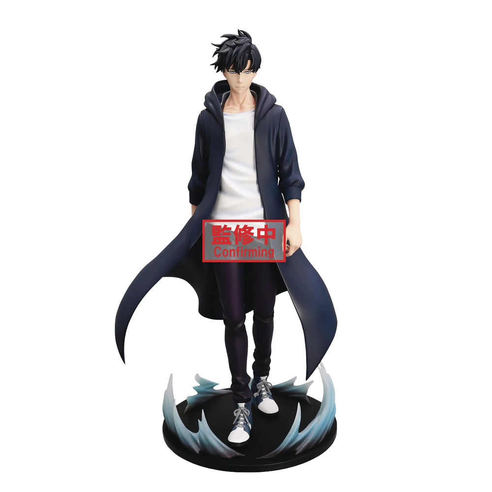 Furyu Solo Leveling Sung Jinwoo figure front view for premium display and collection