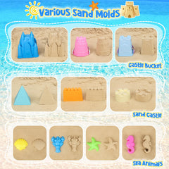FUSPWEAO beach shovel shows sturdy grip for smooth digging and building sand walls.