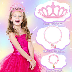 FUSPWEAO crown from pretend makeup kit for dress-up moments
