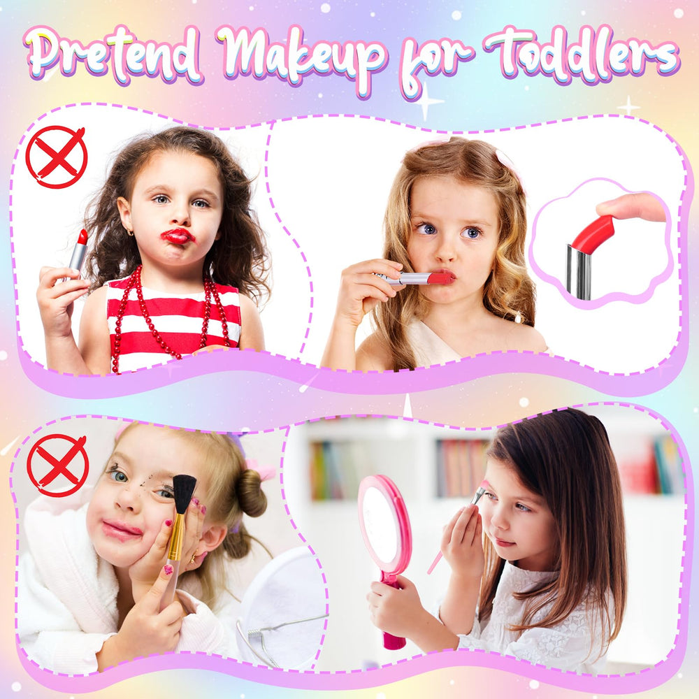 FUSPWEAO nail polish from pretend kit for safe pretend manicure fun