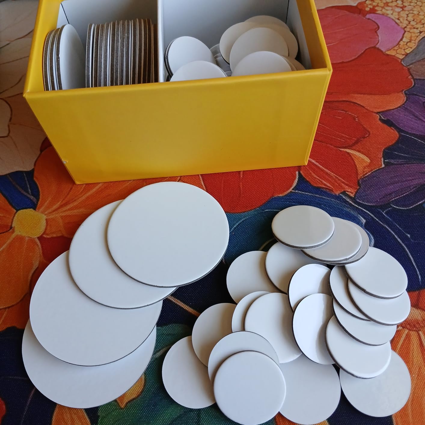 Futhark 100 dry erase tokens 2-inch markers for bosses and zones.