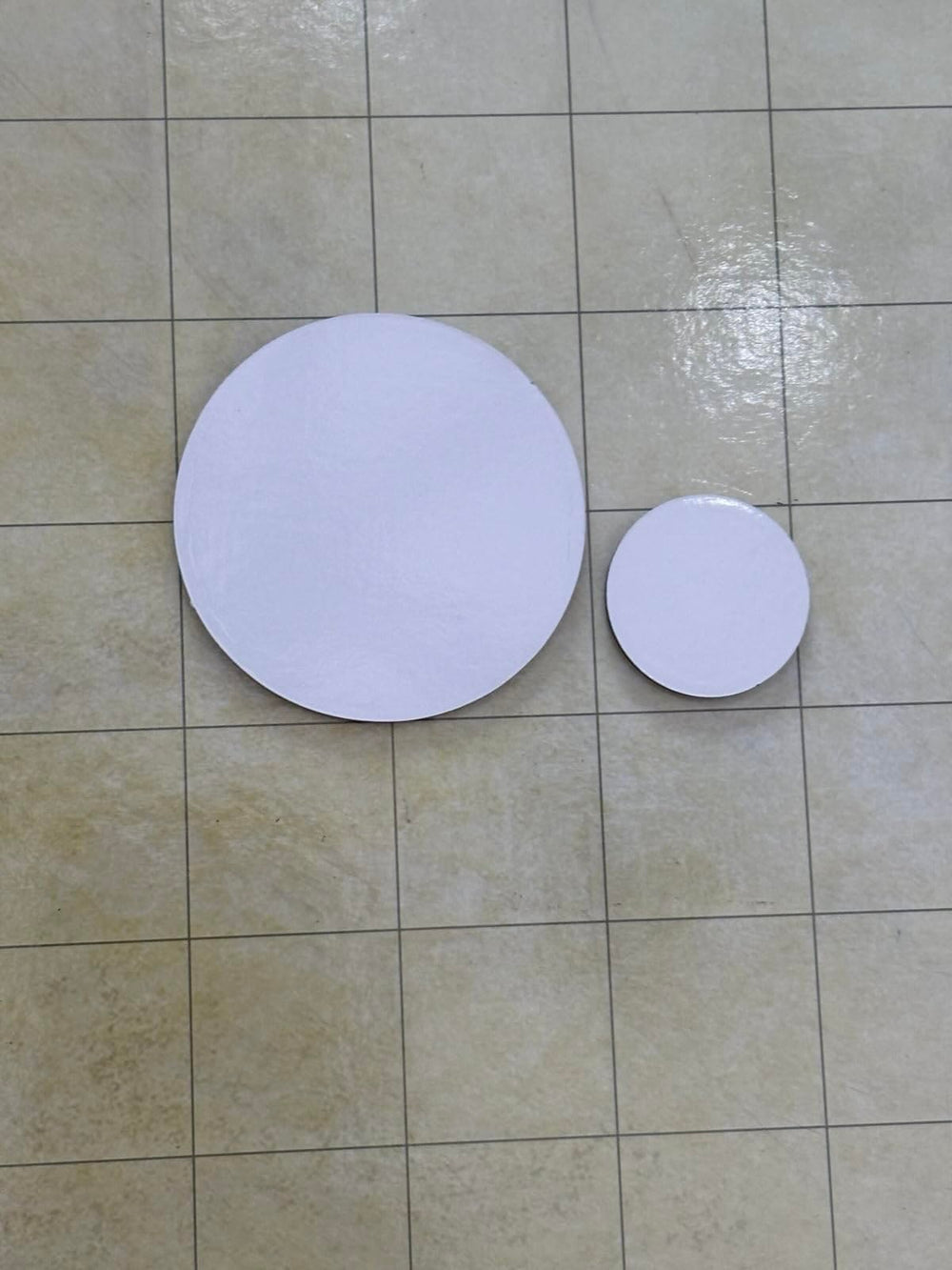 Futhark 100 dry erase tokens are durable cardboard game pieces.