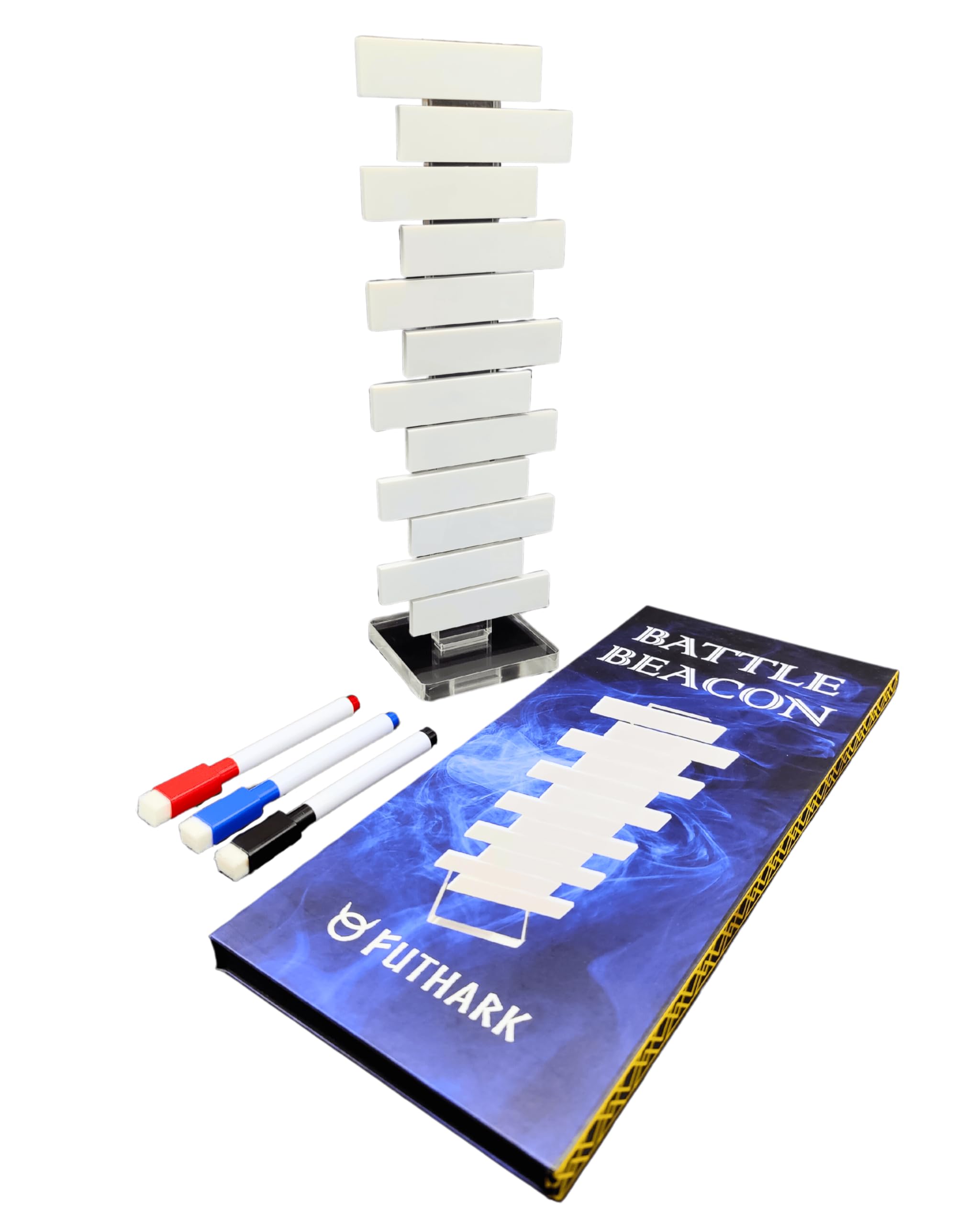 Futhark DND Initiative Tracker tower shows turn order at a glance.