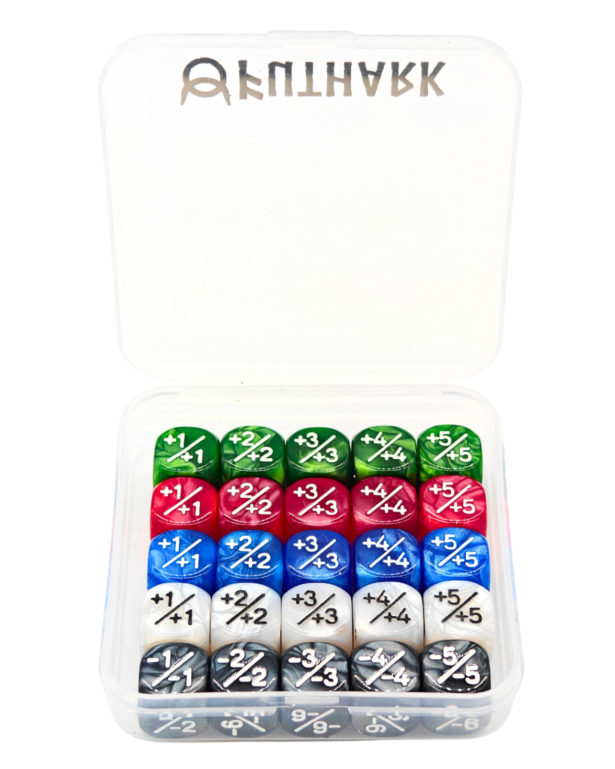 Futhark MTG counter dice set compact for portable gameplay
