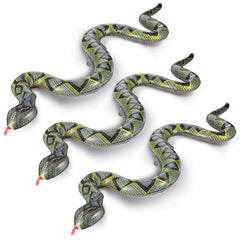FuturePlusX three 39-inch inflatable snakes assembled for jungle decor.