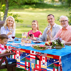 FuWeave disposable tablecloth roll ready for quick post-event cleanup