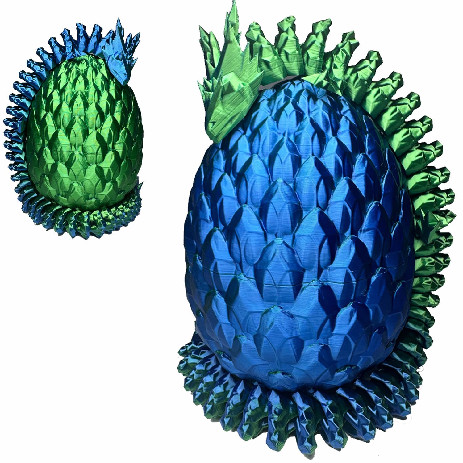Fuwkeo dragon egg exterior view with dual-tone finish for desk decor