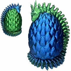 Fuwkeo dragon egg exterior view with dual-tone finish for desk decor