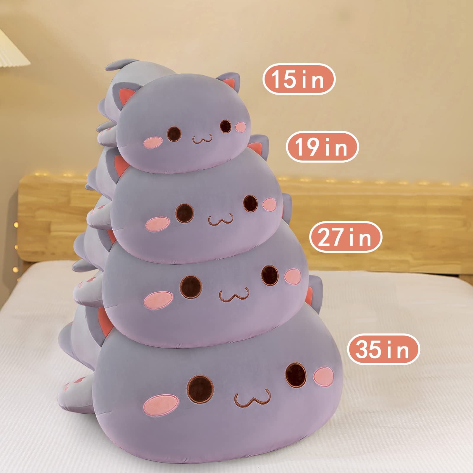FUYU cat plush presented as a gift-ready item.