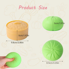 FUYUANLIEV dumpling squishy soft texture invites calm squeezes and repetition