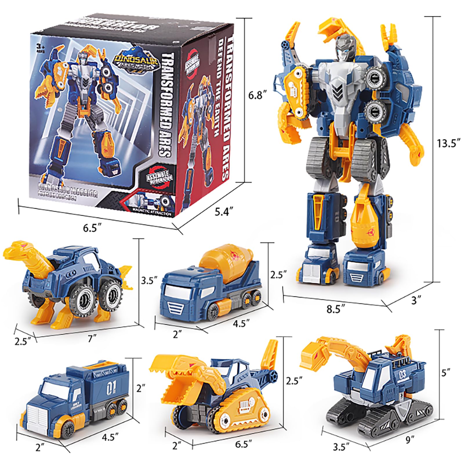 Fuzzy Pixie magnetic torso assembly enables easy play resets and repetitive transforms.