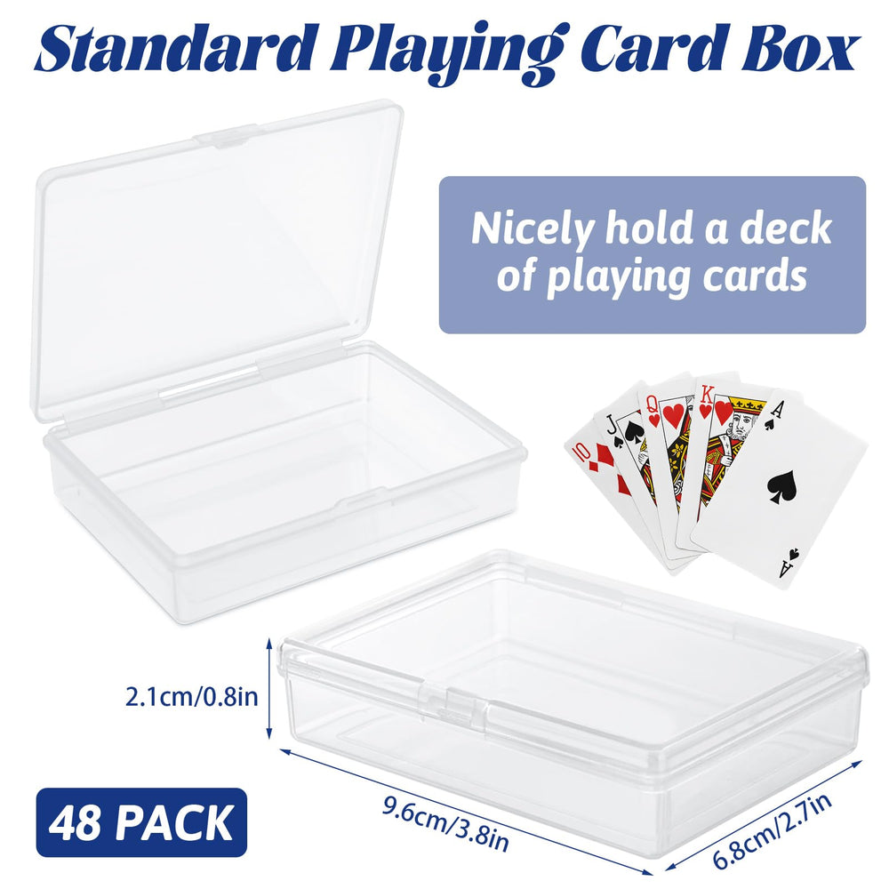 FVIEXE card case open lid reveals easy-to-use latch and roomy interior for cards.