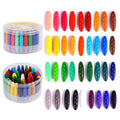 FXYRTKLCZ peanut crayons 36-color pack, easy cleanup for mess-free coloring