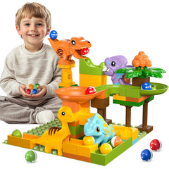 Fygurso dinosaur marble run set boosts hands-on STEM play