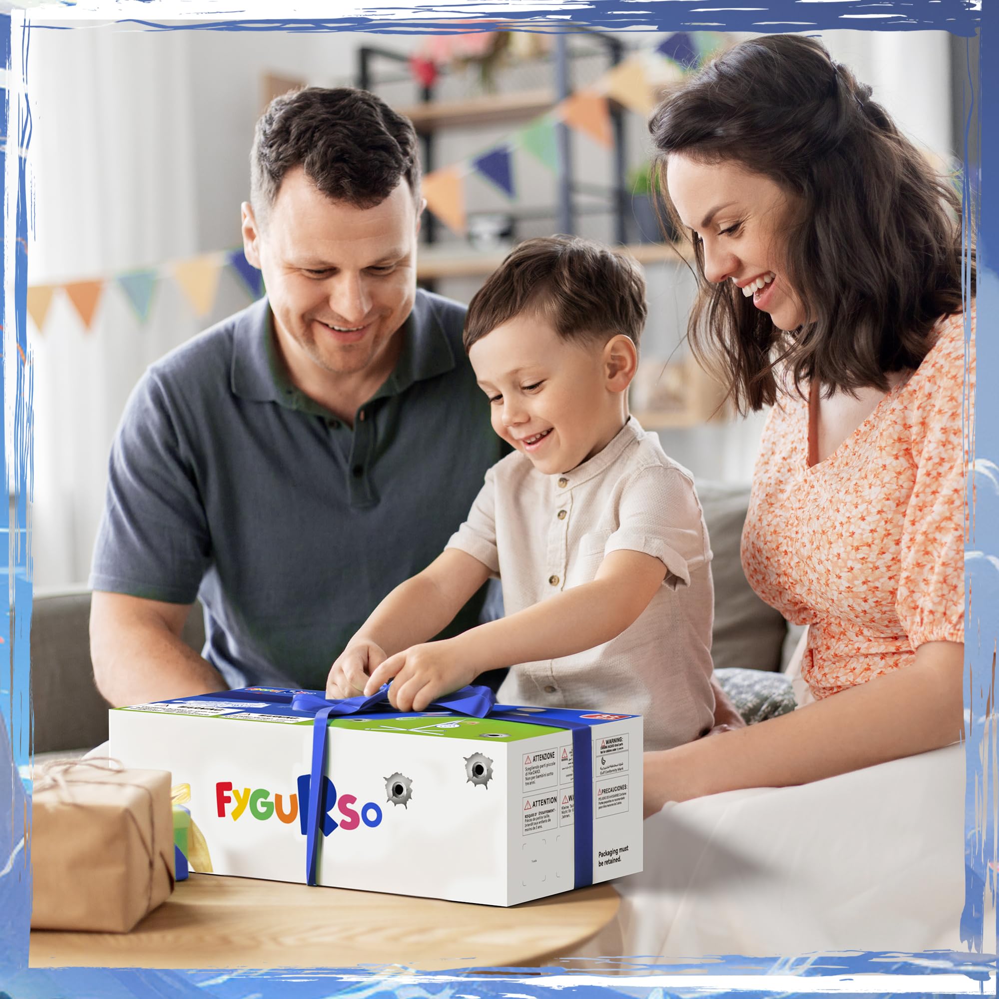 Fygurso easy-assembly toy kit for quick setup and instant shooting fun.