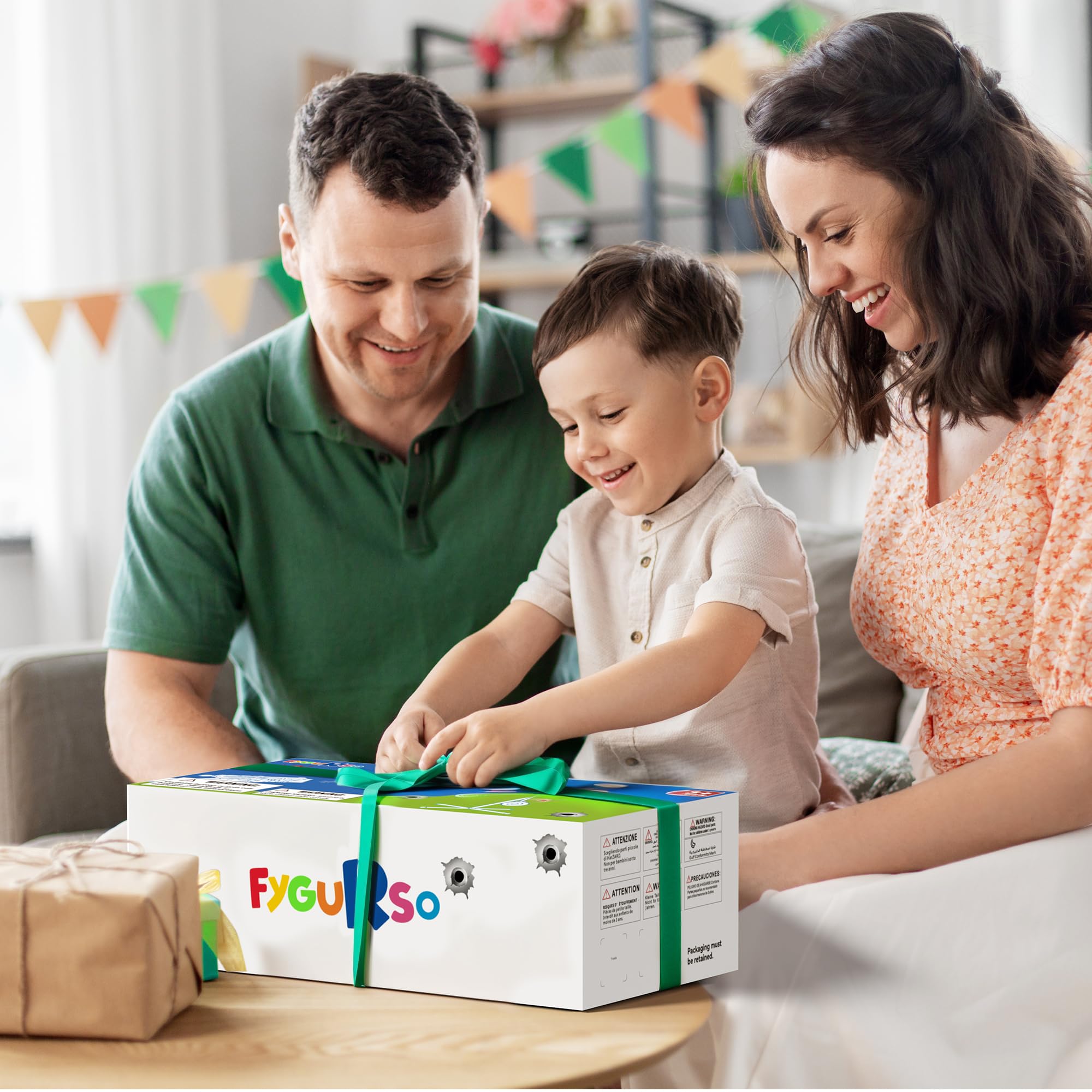 Fygurso indoor outdoor play scene showing versatile usage.