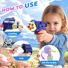 Fygurso long-range darts shoot over 10 meters for open indoor or outdoor space.