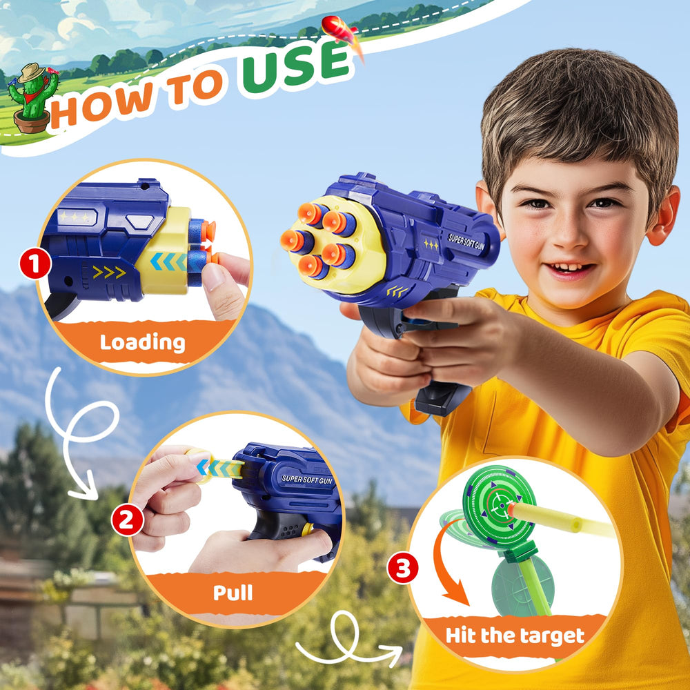 Fygurso distance play scene illustrating over 10 meters shooting range.