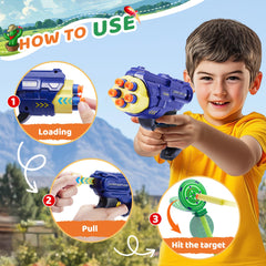 Fygurso distance play scene illustrating over 10 meters shooting range.