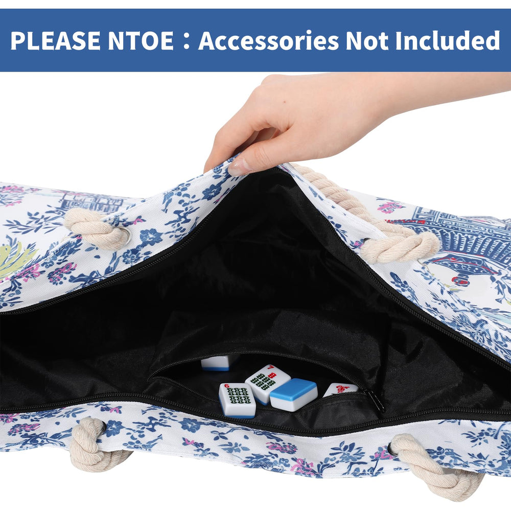 FYSUIMU mahjong racks bag with drawstring closure protects racks during transport