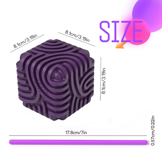 FZChenrry 3D sensory board angled view; calming tactile play for stress relief.