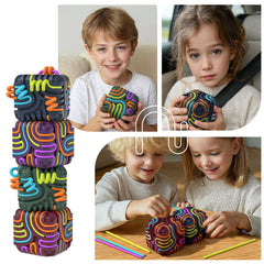 FZChenrry five-color sensory set; versatile tactile play options.