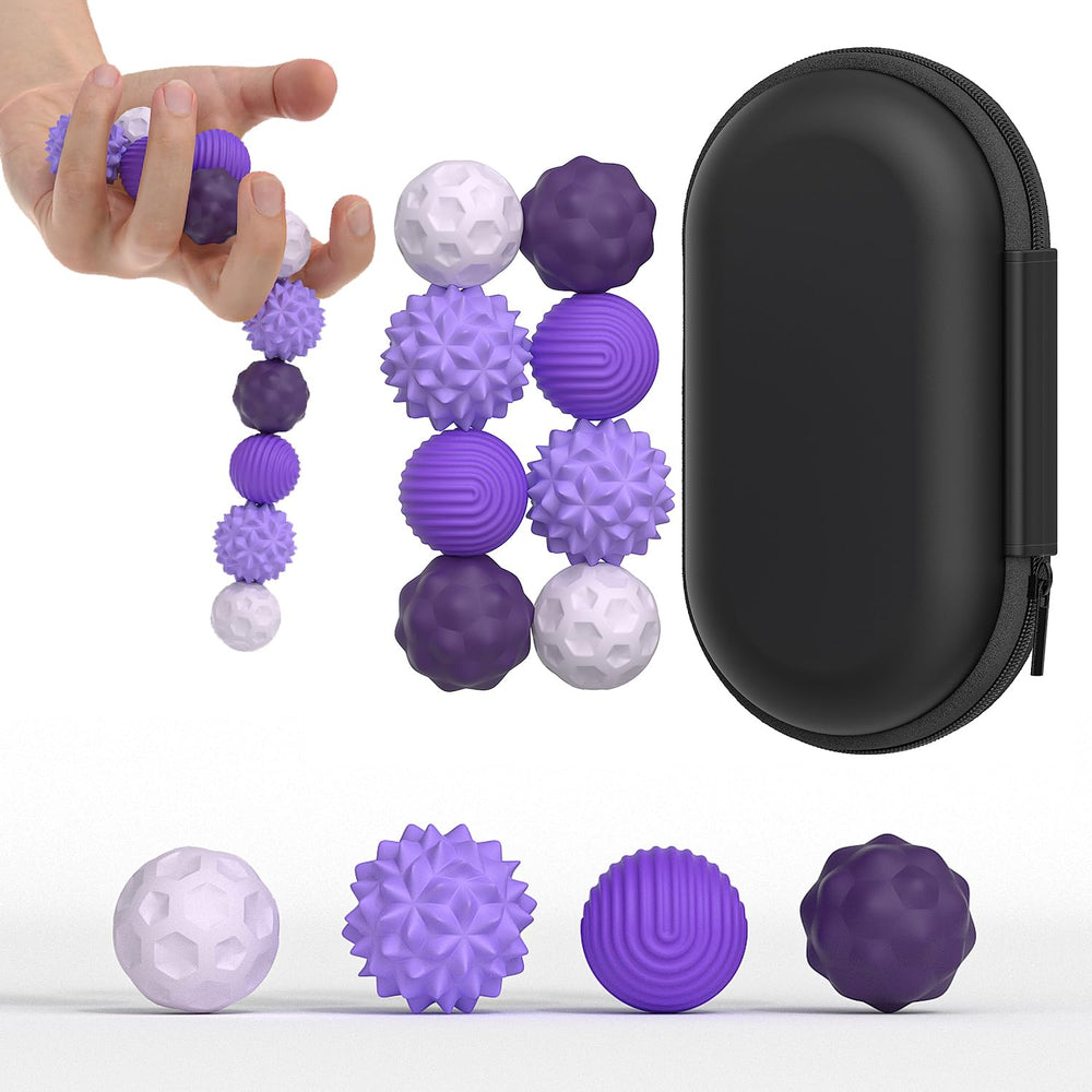 FZChenrry magnetic fidget balls with silicone core for calm focus and tactile relief