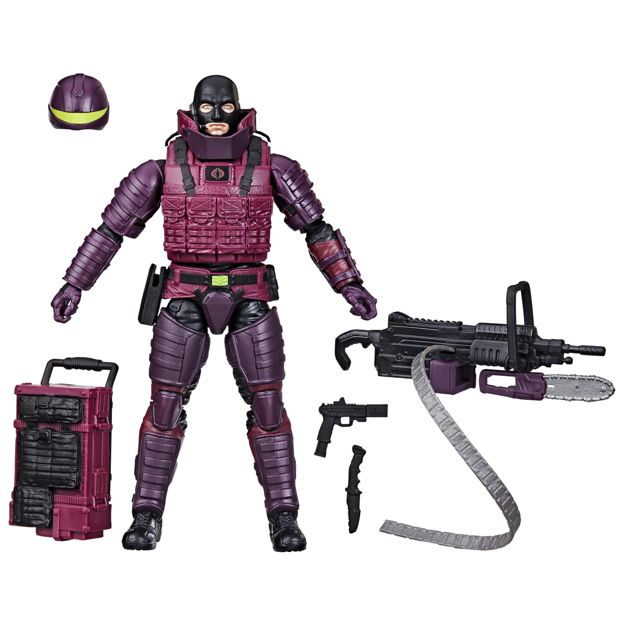 G.I. Joe Classified S.A.W.-Viper figure in dynamic pose for display and play.