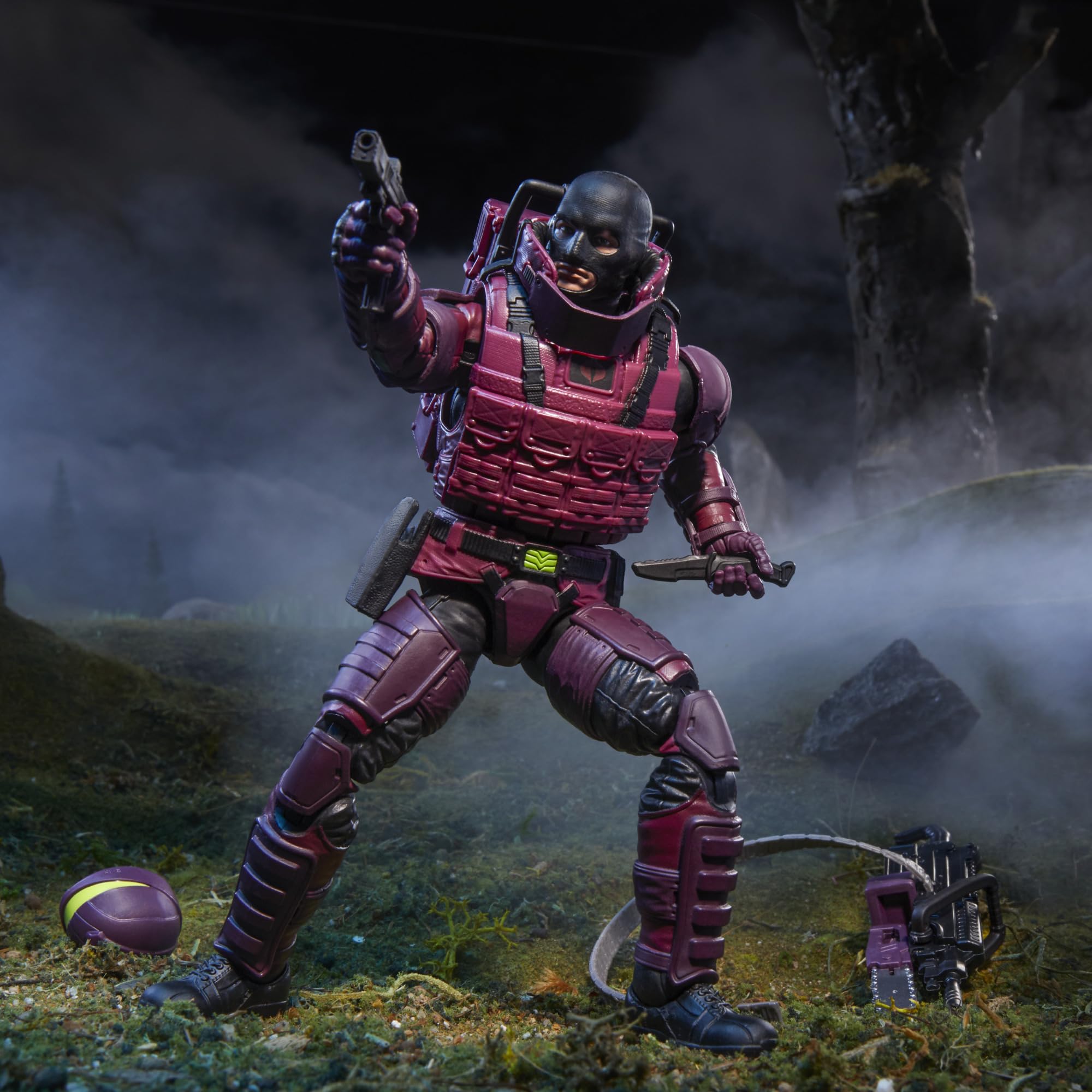 Troop-building option with multiple S.A.W.-Viper figures for dramatic scenes.