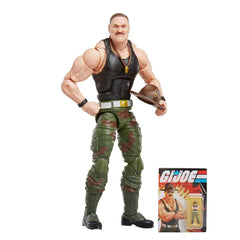 G.I. Joe Classified Sgt Slaughter footlocker for gear storage.