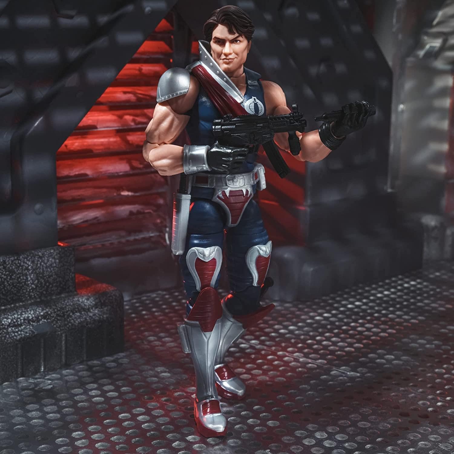 G.I. Joe Classified Tomax Paoli figure in dynamic pose showcases poseability and display value.