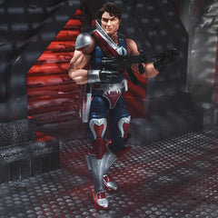 G.I. Joe Classified Tomax Paoli figure in dynamic pose showcases poseability and display value.