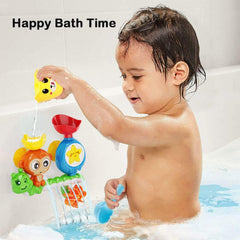 G-WACK bath toy dual suction cups stay secure on tub surfaces.