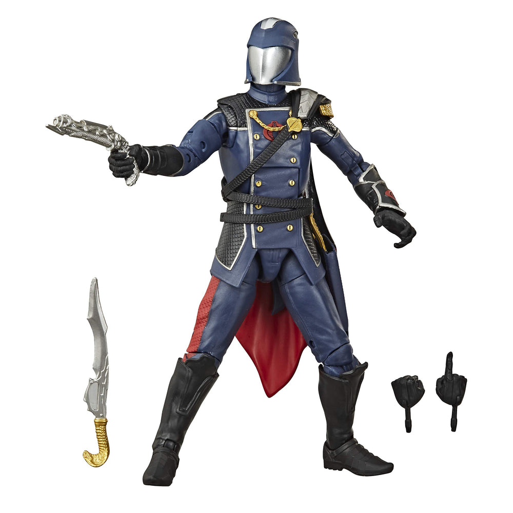 G.I. Joe Cobra Commander figure in pose-ready stance for display and play.
