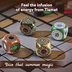 g00d4u action shot of the 7-in-1 DND spinner at table