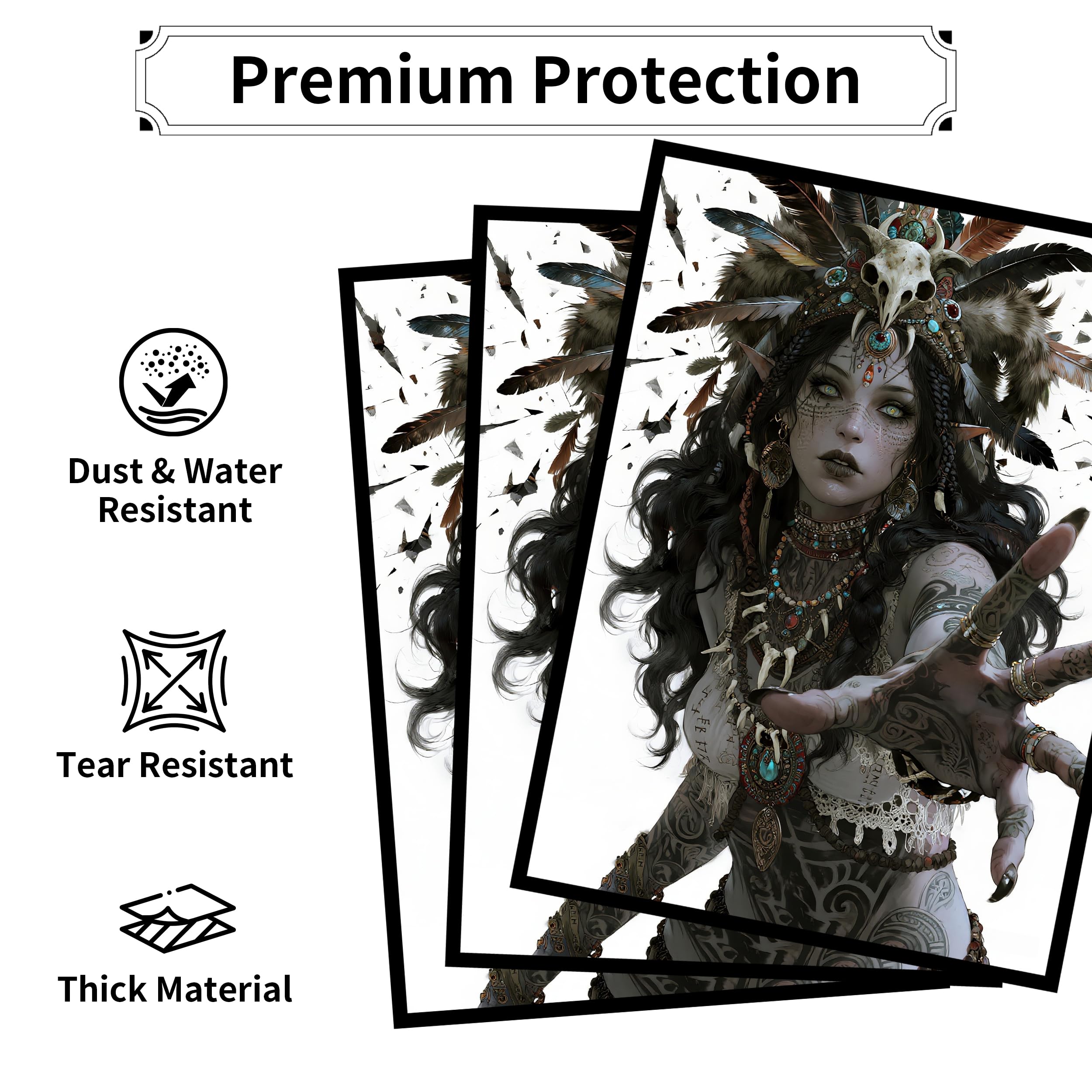 PVC-free, acid-resistant material helps prevent yellowing over time