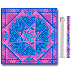 g00d4u neoprene mahjong mat rolled storage shows premium presentation and easy transport.