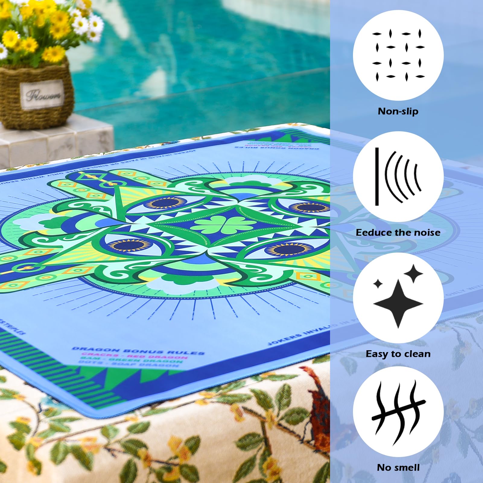 g00d4u noise-reduction mat keeps game nights quiet and focused