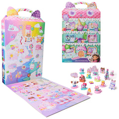 Gabby's Dollhouse Advent Calendar 2025 front view showcases festive packaging and exclusive surprises.