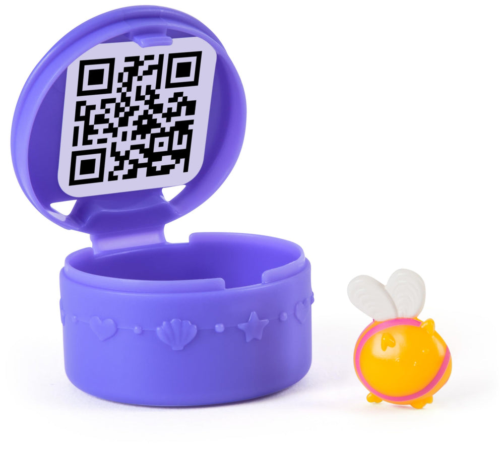 Pegged pieces and decorations let kids customize Gabby's Dollhouse.