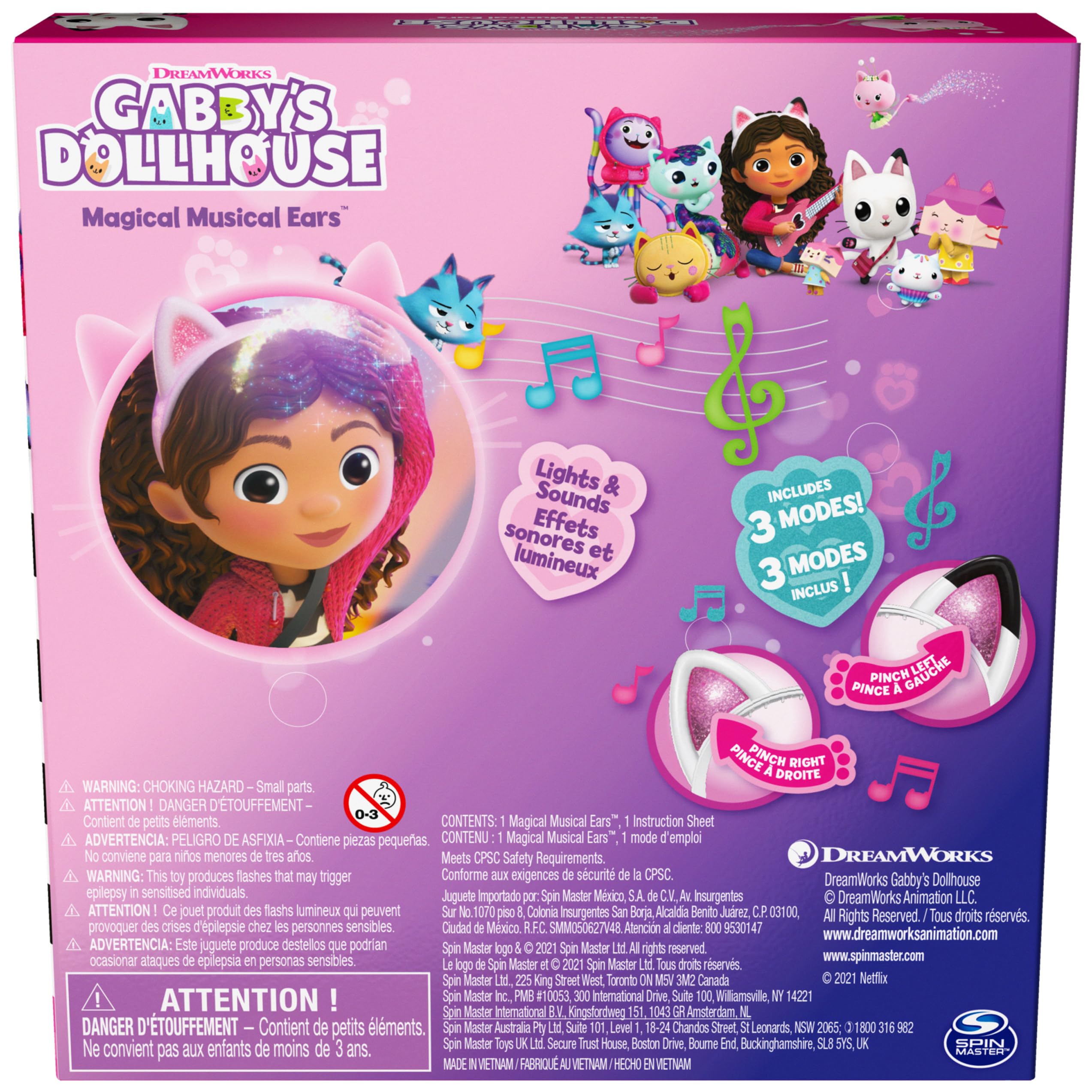 Gabby-dollhouse imaginative-play-ears enhance pretend adventures.