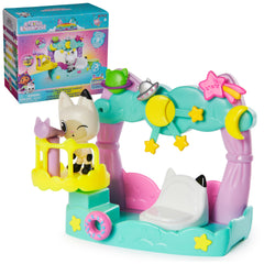 Gabby's Dollhouse Pandy Paws Dreamy Balcony Playset balcony scene boosts imaginative storytelling