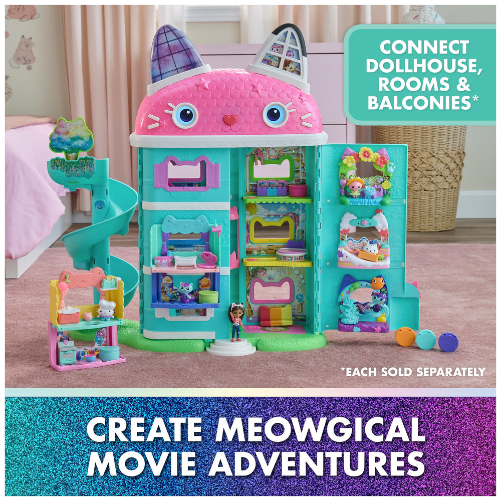 Gabby’s Dollhouse Paw Bump buttons activate music and magical effects