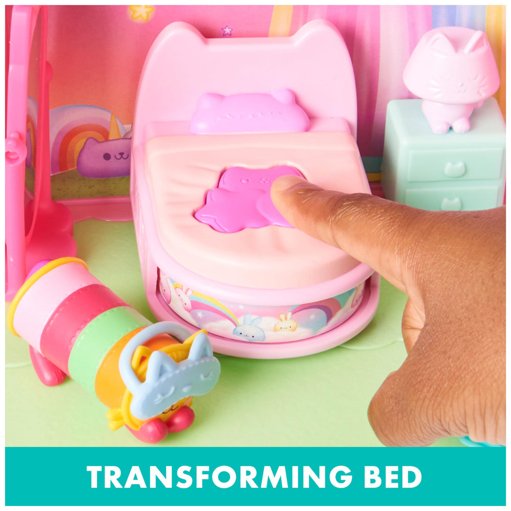 Gabby’s Dollhouse sleep mask accessory supports pretend bedtime scenes