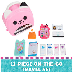 Gabby Dollhouse travel set compass charm sparks exploration during playtime